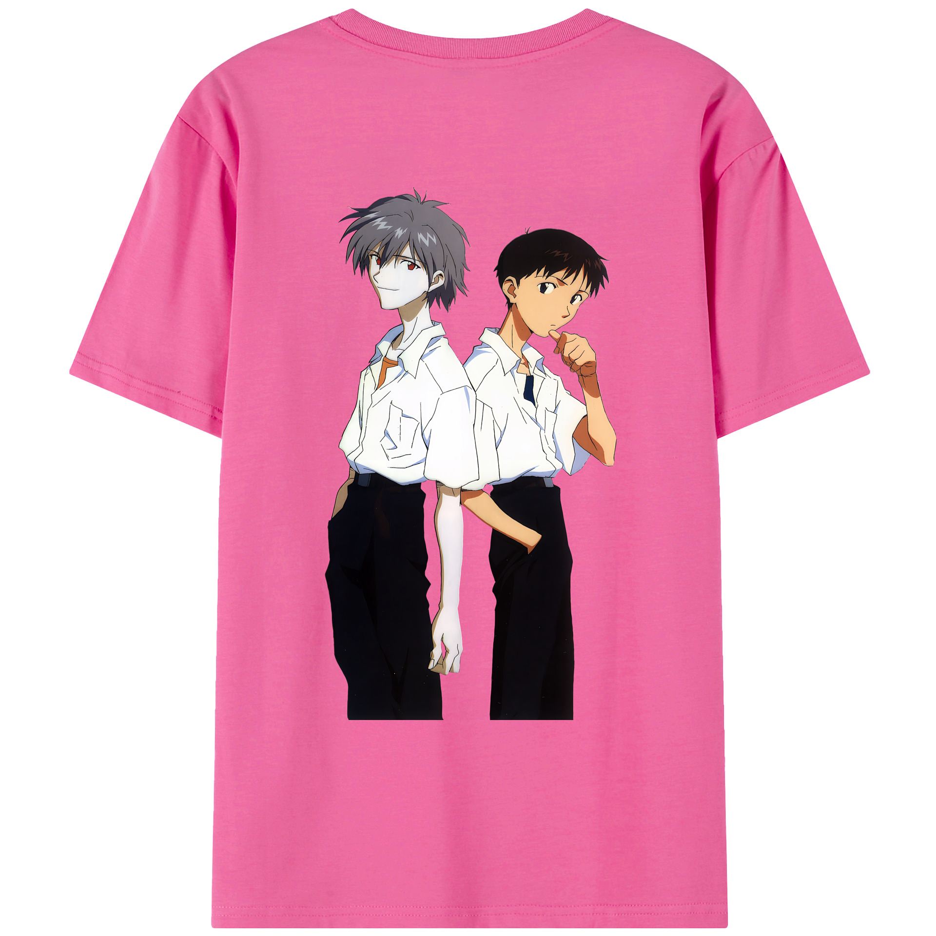 （画像用） EVA 新世紀エヴァンゲリオン レディース半袖Tシャツ(バックプリント)